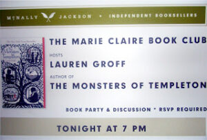 Marie Claire Meet the Author – Lauren Groff
