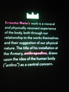 Ernesto Neto at the Park Avenue Armory
