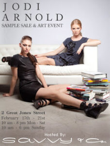 Jodi Arnold Sample Sale & Art Event