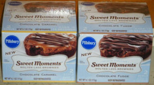 Pillsbury Sweet Moments – Molten Lava Brownies & Bite-Size Brownies