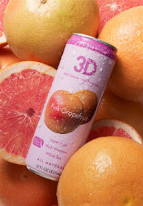 Breast Cancer Month – 3D Pink Grapefruit Beverage