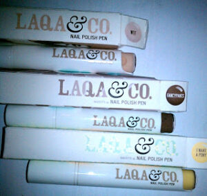 LAQA & Co. Nail Lacquer Pens