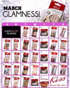 Get Your Glam on with Kiss’s March Glamness Sweepstakes