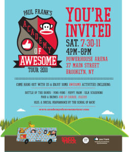 Paul Frank’s Academy of Awesome Mobile Tour Comes to New York