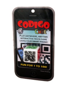 Codigo Cube – The Play Anywhere, Anytime Interactive Cellphone Trivia Game