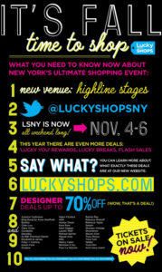 Win Two Tickets to Lucky Shops New York’s VIP Night