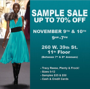 Tracy Reese Fall Sample Sale