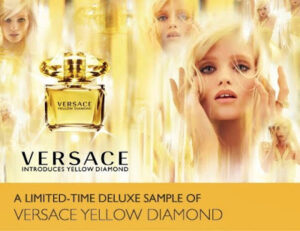 Get Free Sample of Versace Yellow Diamond on Facebook