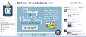 Eat Shrimp Launches National Shrimp & Pasta Party AND a Giveaway!