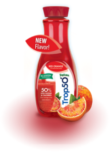 Win Tropicana Trop50’s NEW Red Orange Juice Beverage