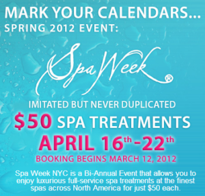 Spa Week – The Most Pampering Time of the Year