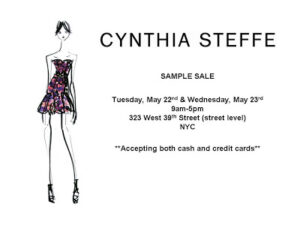 Shopping NYC – Cynthia Steffe Sample Sale