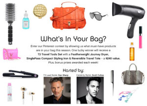 T3: What’s in Your Bag Pinterest Contest