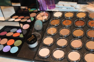 Mehron Makeup Backstage at Venexiana Spring 2013 Collection