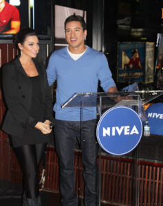 Mario Lopez and Courtney Mazza Join NIVEA to announce the “Kiss of the Year” Contest