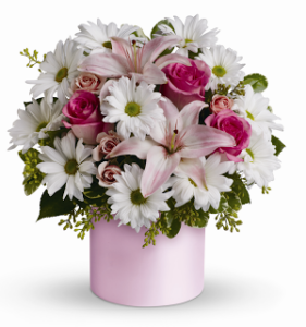 Teleflora’s Pink Hope and Courage Bouquet for Breast Cancer Research