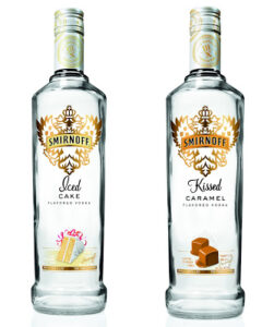 Decadent Holiday Cocktails w/ Smirnoff Iced Cake & Kissed Caramel Flavored Vodka