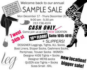 Shopping NYC | Leg Resource 2012 Sample Sale – UPDATED DATES & LOCATION