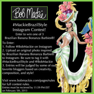 Bob Mackie Announces Instagram Contest to Win Limited Edition Barbie