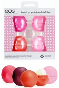 Lip Service | eos’s New Basket of Fruit Balm Collection