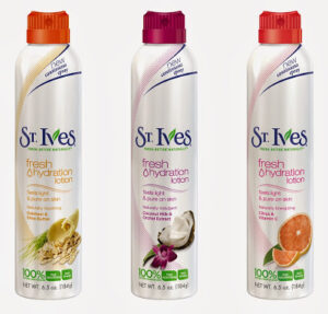 NEW Product Launch: St. Ives® Fresh Hydration Lotions