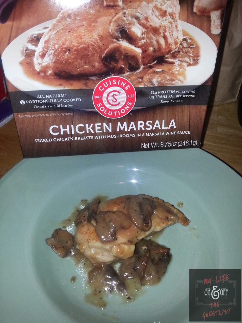 cuisine solutions chicken marsala