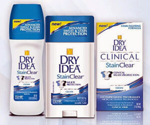 NEW Product Alert: Dry Idea® StainClear Antiperspirants/Deodorants