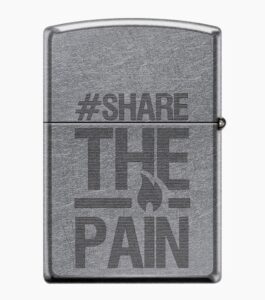 Zippo Interactive Media Experience & Limited Edition #SharethePain Lighter Giveaway