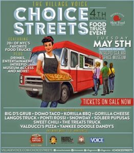 The Village Voice Announces Fourth Annual Choice Streets Food Truck Event
