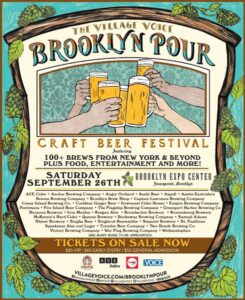 Village Voice Announces Fifth Annual “Brooklyn Pour” Craft Beer Festival