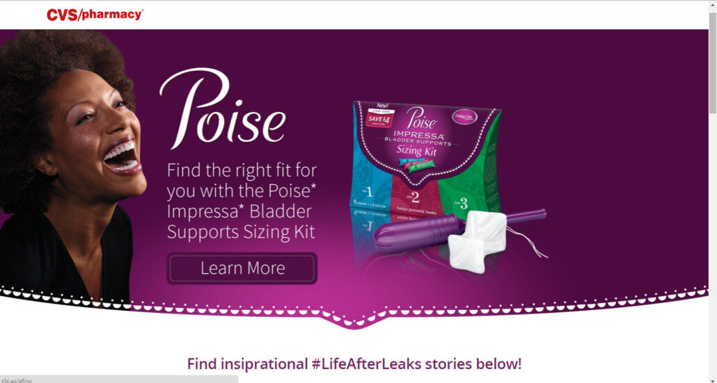 poise lifeafterleaks