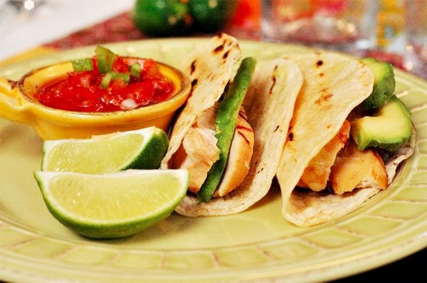 Sauza Tequila Lime & Chicken Tacos