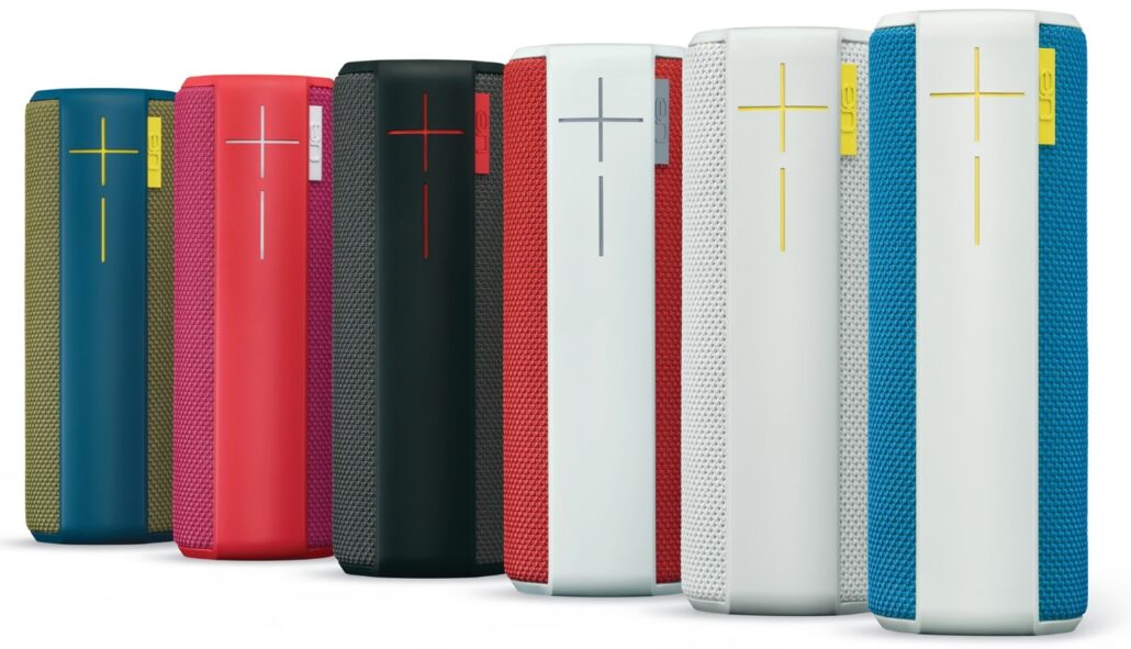 UE boom portable speakers