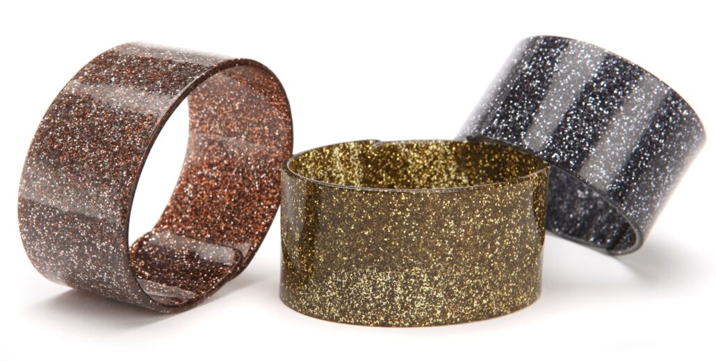 glitter bangles