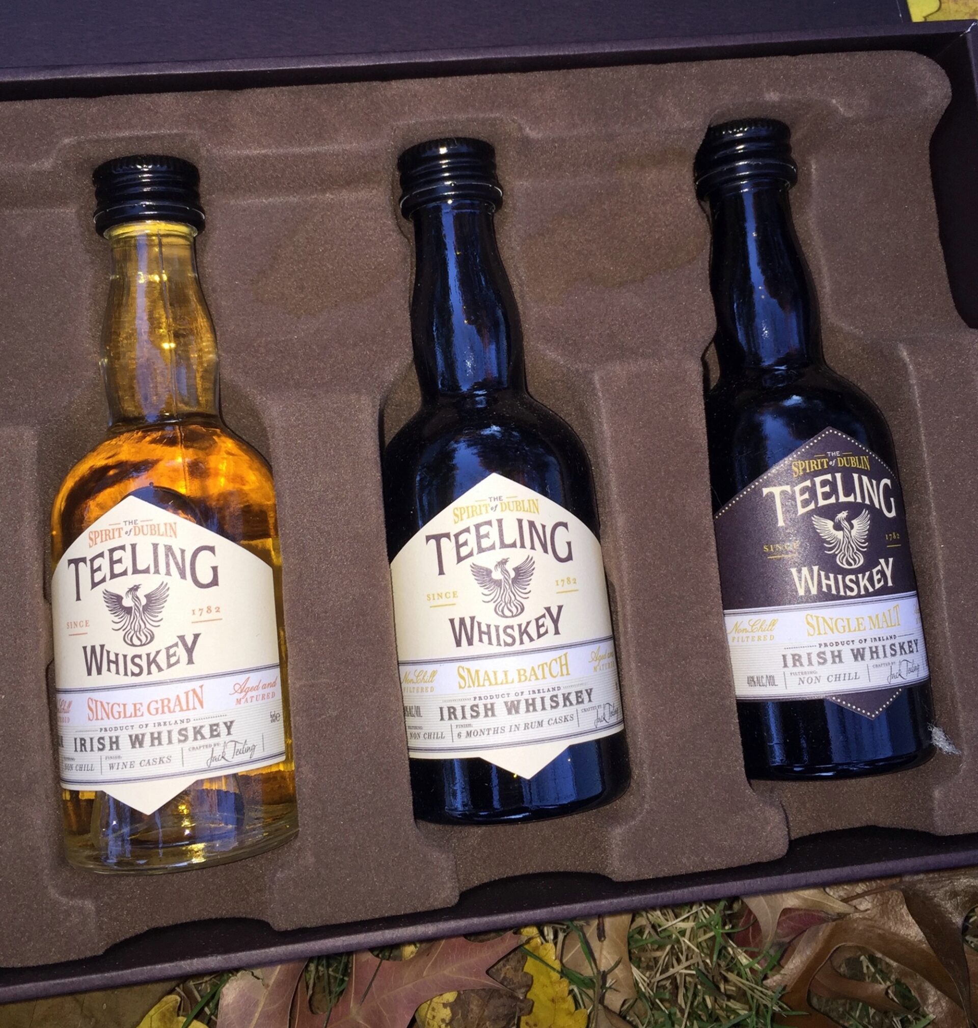 Teeling Whiskey Sample One, Choose All My Life on (and off) the