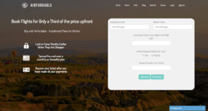 Airfordable.co: Pay for Your Air Travel in Budget-Friendly Installments
