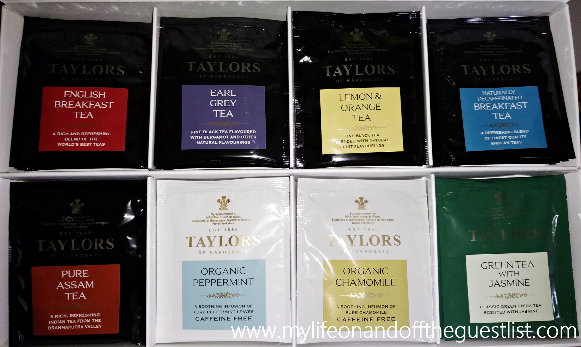 Tea Time w/ Teavana, and Taylors of Harrogate Teas - My Life on (and ...