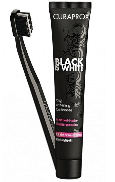 Curaprox Black Is White Whitening Toothpaste
