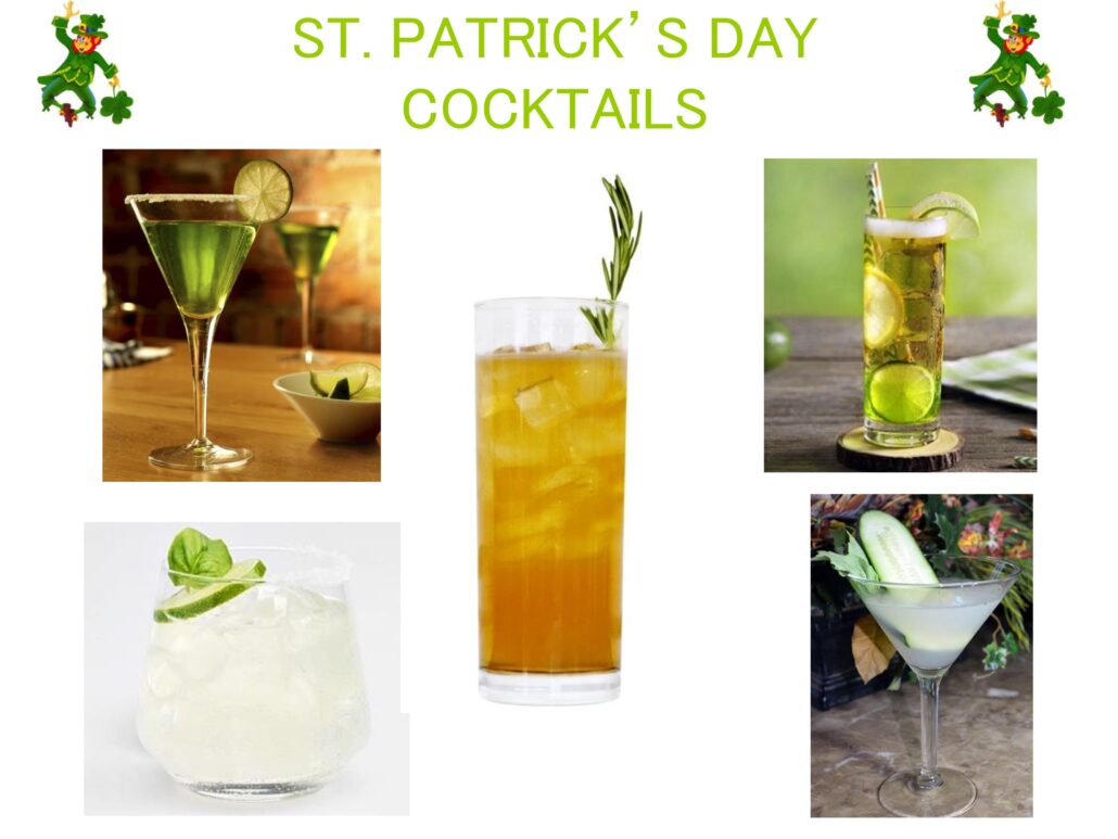 ST. PATRICK'S DAY COCKTAILS-www.mylifeonandofftheguestlist.com