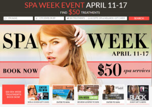 Spa Week Event: Pamper Yourself with #50dollartreatments
