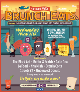 Village Voice Announces Brunch Eats Breakfast-For-Dinner Event**UPDATE**