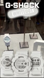 G-Shock Celebrates G-Shock White Out Collection