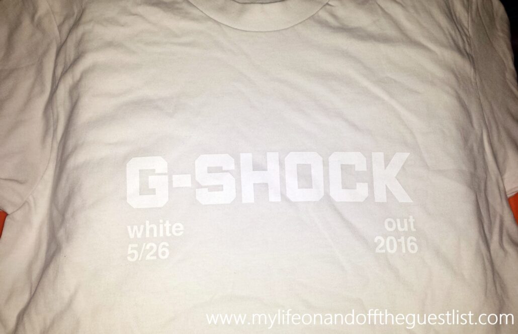 G-Shock_White_Out_Collection_Launch_Event_T-Shirt_www.mylifeonandofftheguestlist.com