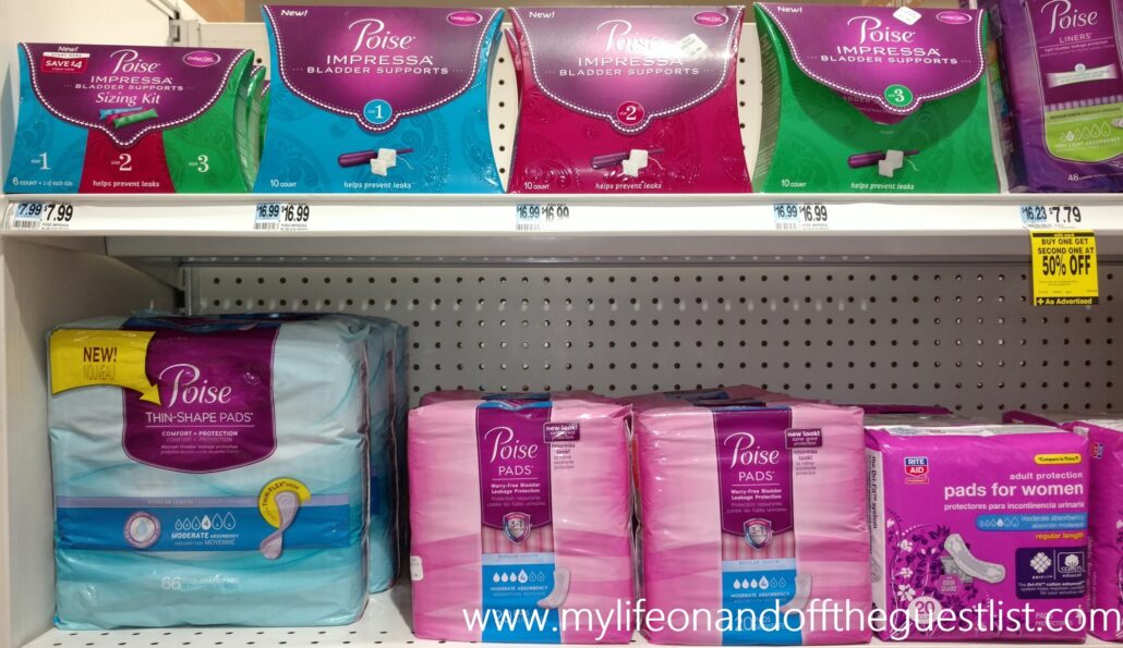 Poise_Thin_Shape_Pads_RiteAid_www.mylifeonandofftheguestlist.com