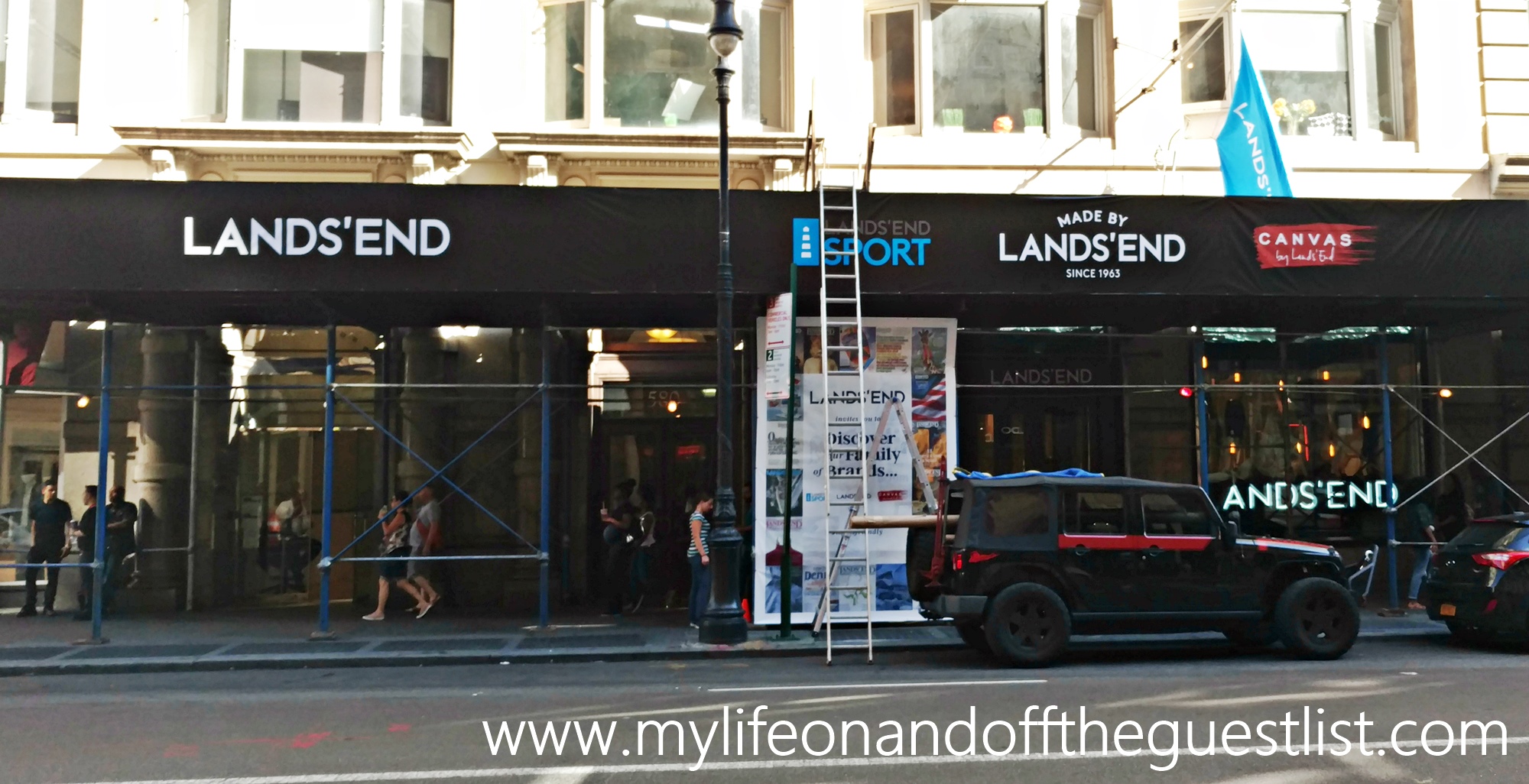 Shopping NYC Lands' End Opens PopUp Shop in SoHo