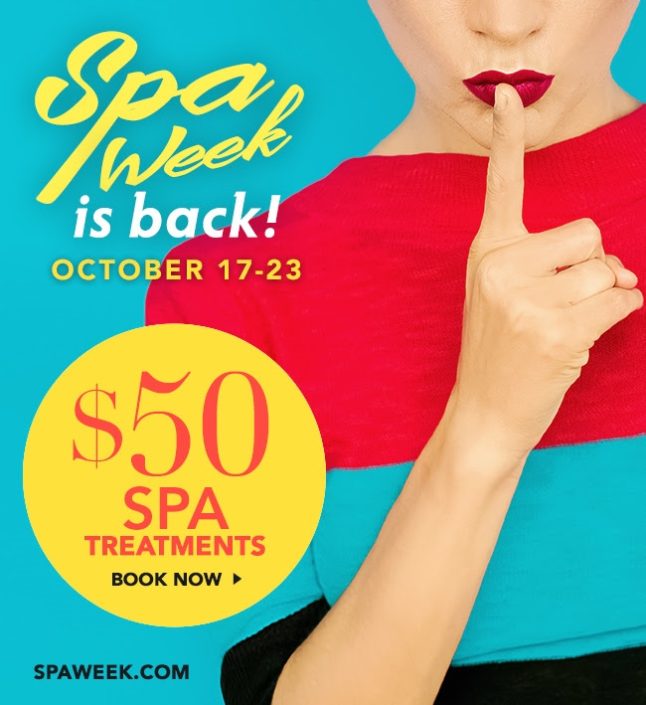 Spa Week Is Back Book Your 50 Spa Week Treatments