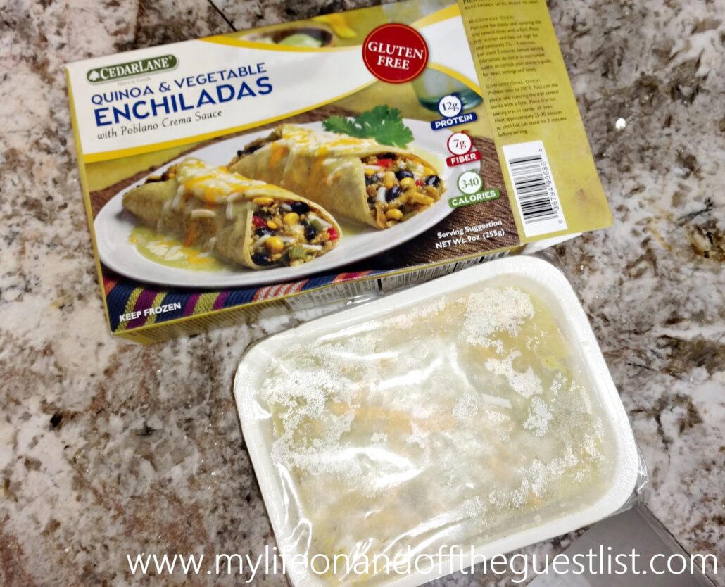 cedarlane_natural_foods_quinoa_and_vegetable_enchiladas_www-mylifeonandofftheguestlist-com