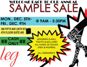 SHOPPING NYC: Check Out the Leg Resource Sample Sale