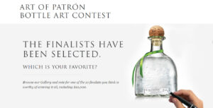 Vote For Your Favorite Art of Patron Bottle Art Contest Finalist
