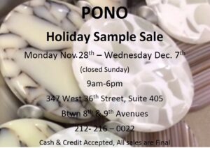 SHOPPING NYC: PONO Holiday Jewelry Sample Sale